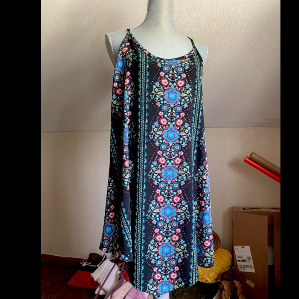 Floral print dress